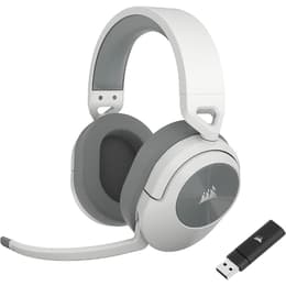 Corsair HS55 Μειωτής θορύβου gaming wireless Ακουστικά Μικρόφωνο - Άσπρο