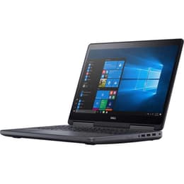 Dell Precision 7520 15" (2017) - Core i7-7820HQ - 32GB - SSD 1 tb QWERTY - Ιταλικό