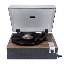 Evidence Acoustics Tourne-disque Vinyle EA-PL200-WOOD - Haut-parleurs intégrés 40 watts PMPO - 33, 45 et 78 tours - Bluetooth+Clé USB 32G Πικ απ