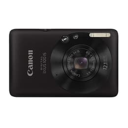 Canon Digital IXUS 100 IS - Μαύρο + Canon Zoom Lens 3x IS 33-100mm f/3.2-5.8