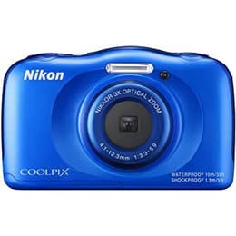 Συμπαγής Coolpix S33 - Μπλε + Nikon Nikkor Optical Zoom 30-90mm f/3.3-5.9 f/3.3-5.9