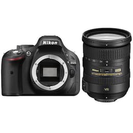 Reflex - Nikon D5200 Μαύρο + φακού Nikon AF-S DX 18-200mm f/3.5-5.6G ED VR II