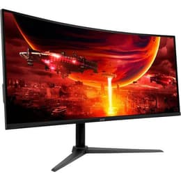 34" Acer Nitro ED340CU 3440 x 1440 LED monitor Μαύρο