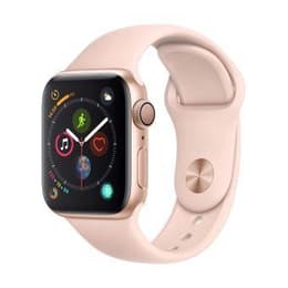 Apple Watch (Series 4) 2018 GPS 40mm - Αλουμίνιο Χρυσό - Αθλητισμός Ροζ
