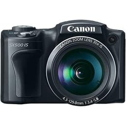Συμπαγής PowerShot SX500 IS - Μαύρο + Canon Zoom Lens 30X 24-720mm f/3.4-5.8 f/3.4-5.8