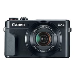 Συμπαγής PowerShot G7X Mark II - Μαύρο + Canon Canon Zoom Lens 4.2x IS 8,8-36,8mm f/1.8-2.8 f/1.8-2.8