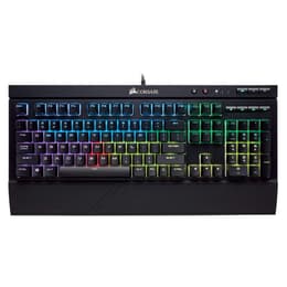 Corsair Πληκτρολόγιο QWERTY Ισπανικό Πληκτρολόγιο με φωτιζόμενα πλήκτρα K68 RGB