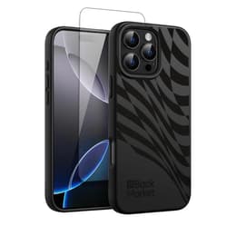 Back Market Προστατευτικό iPhone 16 Pro Max και προστατευτική οθόνη - Ανακυκλωμένο πλαστικό - Μαύρο