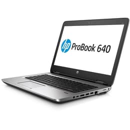 HP ProBook 640 G2 14" (2015) - Core i3-6100U - 8GB - SSD 512 GB QWERTY - Ισπανικό