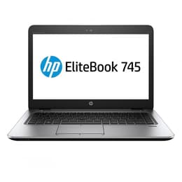 HP EliteBook 745 G4 14" (2016) - PRO A10-8730B - 8GB - SSD 256 Gb QWERTY - Σουηδικό