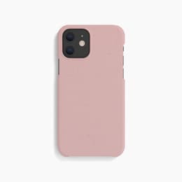 Προστατευτικό iPhone 12 Mini - Φυσικό υλικό - Ροζ
