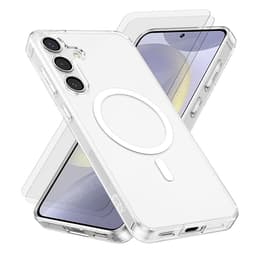 Προστατευτικό Galaxy S24 Plus 2 οθόνης - Σιλικόνη - Διαφανές