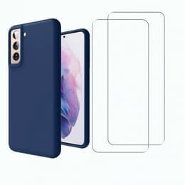 Προστατευτικό Galaxy S21 5G 2 οθόνης - TPU - Μπλε