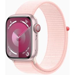 Apple Watch Series 9 (2023) GPS 45 mm - Αλουμίνιο Ροζ - Sport loop Ροζ