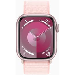 Apple Watch Series 9 (2023) GPS 45 mm - Αλουμίνιο Ροζ - Sport loop Ροζ