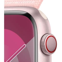 Apple Watch Series 9 (2023) GPS 45 mm - Αλουμίνιο Ροζ - Sport loop Ροζ