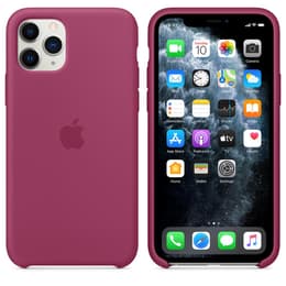 Apple Θήκη από σιλικόνη iPhone 11 Pro Max - Σιλικόνη Γρανάτη κόκκινο