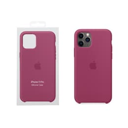 Apple Θήκη από σιλικόνη iPhone 11 Pro Max - Σιλικόνη Γρανάτη κόκκινο