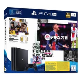PlayStation 4 Pro 1000GB - Μαύρο + FIFA 21