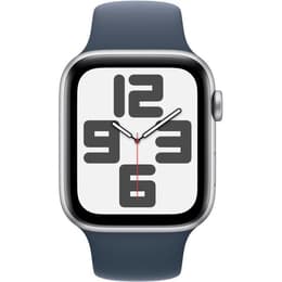 Apple Watch Series SE 2 (2022) GPS + Cellular 44 mm - Αλουμίνιο Ασημί - Sport band Μπλε