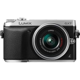Lumix DMC-GX7 - Μαύρο + Panasonic Panasonic Lumix G Vario 14-42mm f/3.5-5.6 ASPH f/3.5-5.6