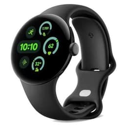 Google Ρολόγια Pixel Watch 3 LTE Παρακολούθηση καρδιακού ρυθμού GPS - Μαύρο