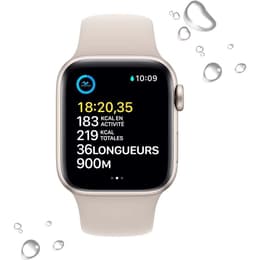 Apple Watch Series SE 2 (2022) GPS + Cellular 40 mm - Αλουμίνιο Starlight