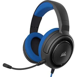 Corsair HS35 gaming καλωδιωμένο Ακουστικά Μικρόφωνο - Μαύρο/Μπλε