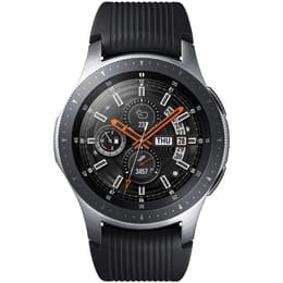 Samsung Ρολόγια Galaxy Watch 46mm (SM-R800NZ) Παρακολούθηση καρδιακού ρυθμού GPS - Ασημί/Μαύρο