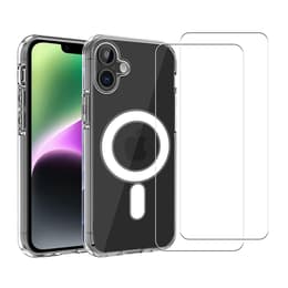 Προστατευτικό iPhone 16 2 οθόνης - TPU - Διαφανές
