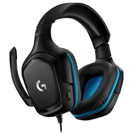 Logitech G432 gaming καλωδιωμένο Ακουστικά Μικρόφωνο - Μαύρο/Μπλε