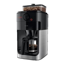 Καφετιέρα με μύλο Συμβατό με Nespresso Philips HD7761 L - Μαύρο