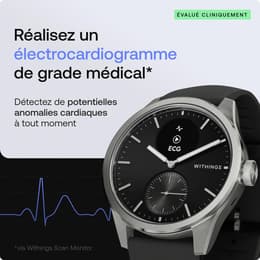 Withings ScanWatch 2 Bluetooth 42 mm - Μαύρο