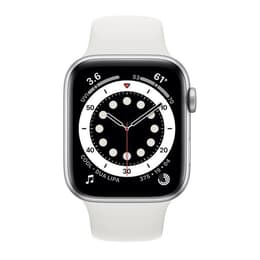 Apple Watch (Series 6) 2020 GPS 40mm - Αλουμίνιο Ασημί - Sport loop Άσπρο