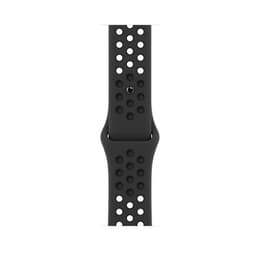Apple Watch Series 7 (2021) GPS + Cellular 45 mm - Αλουμίνιο Midnight - Nike Sport band Μαύρο