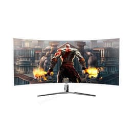 34" Hkc NB34C 3440 x 1440 LCD monitor Άσπρο