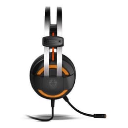 Kode 7.1 Virtual Nxkromkde gaming με καλώδιο Ακουστικά Μικρόφωνο - Μαύρο/Πορτοκαλί