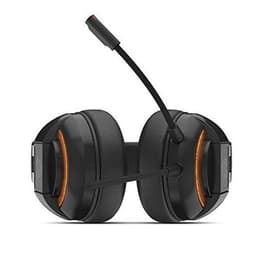 Kode 7.1 Virtual Nxkromkde gaming με καλώδιο Ακουστικά Μικρόφωνο - Μαύρο/Πορτοκαλί