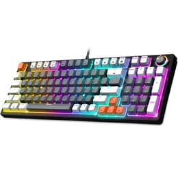 Spirit Of Gamer Πληκτρολόγιο AZERTY Γαλλικό Πληκτρολόγιο με φωτιζόμενα πλήκτρα Xpert-K350