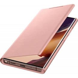 Προστατευτικό Galaxy Note20 Ultra - Δέρμα - Ροζ