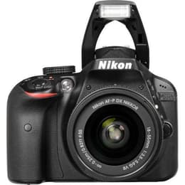 Reflex D3300 - Μαύρο + Nikon AF-P DX Nikkor 18-55mm f/3.5-5.6G VR f/3.5-5.6G