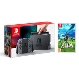 Switch 32GB - Γκρι + Zelda Breath Of The Wild