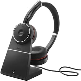 Jabra Evolve 75 MS Μειωτής θορύβου ασύρματο Ακουστικά Μικρόφωνο - Μαύρο
