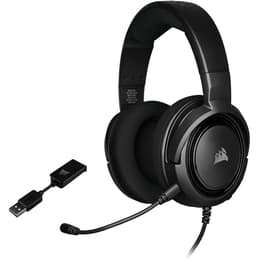 Corsair HS45 SURROUND gaming με καλώδιο Ακουστικά Μικρόφωνο - Μαύρο
