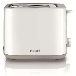 Φρυγανιέρα Philips Daily Collection HD2595/00 2 υποδοχές - Άσπρο//Γκρι
