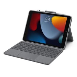 Logitech Πληκτρολόγιο AZERTY Γαλλικό Πληκτρολόγιο με φωτιζόμενα πλήκτρα Combo Touch 820-010378