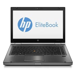 Hp EliteBook 8470W 14"(2012) - Core i7-3610QM - 8GB - SSD 128 Gb QWERTY - Ισπανικό