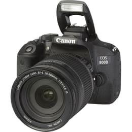 Reflex EOS 800D - Μαύρο + Canon EF-S 18-200mm f/3.5-5.6 IS f/3.5-5.6