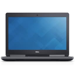 Dell Precision 7520 15" (2017) - Core i7-6920HQ - 16GB - SSD 512 Gb QWERTZ - Γερμανικό