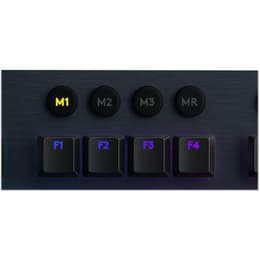 Logitech Πληκτρολόγιο QWERTY Ισπανικό Ασύρματο Πληκτρολόγιο με φωτιζόμενα πλήκτρα G915 Lightspeed RGB